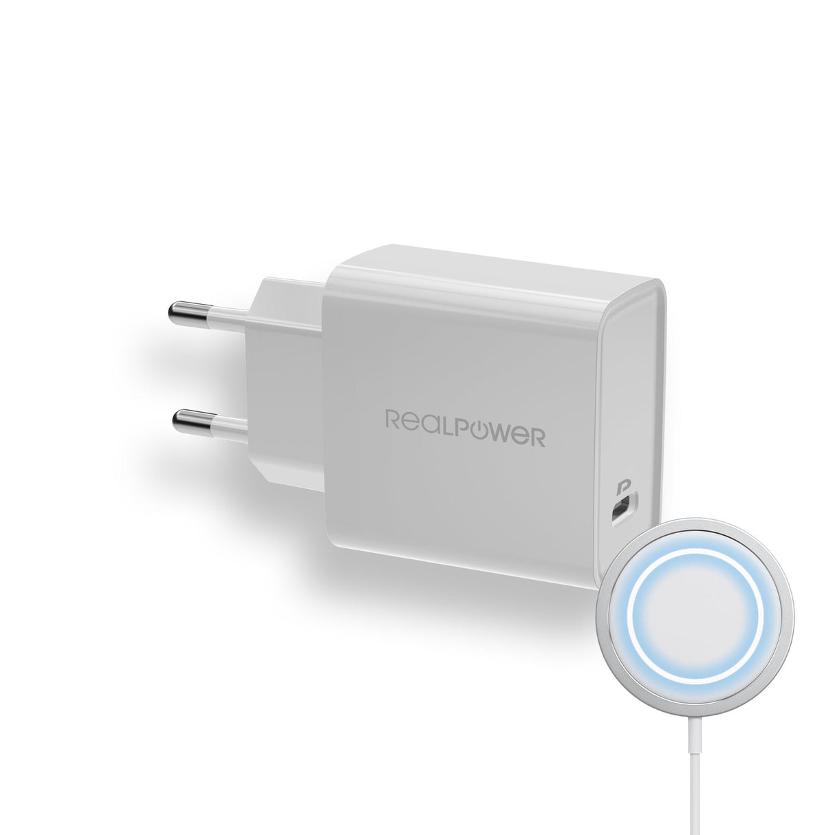 Cargador Realpower Pc-Magset Magsafe