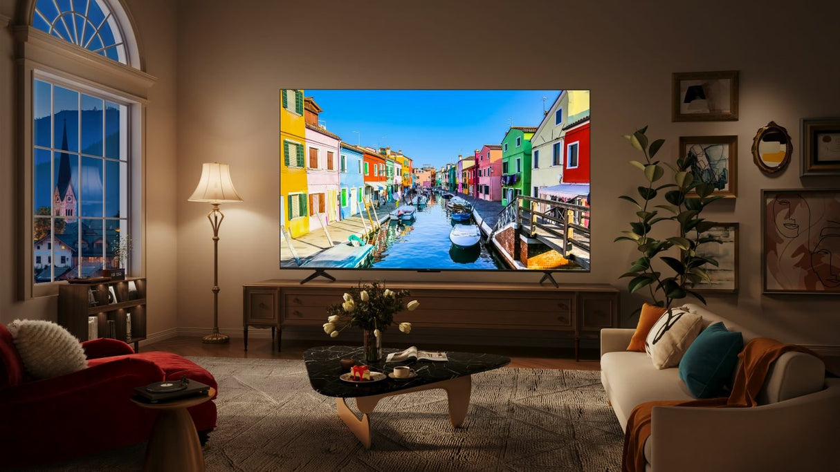 Televisor Tcl C65 Series 85c655 85" 4k Ultra Hd Smart Tv Wifi Titanio 450 Cd / M²