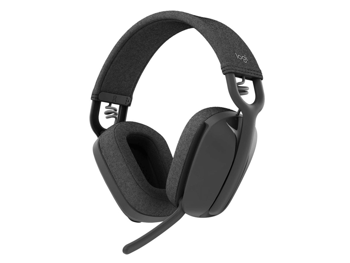 Logitech Zone Vibe Wireless Auricular Tamaño Completo Bluetooth Inalámbrico Aislamiento De Ruido Grafito Certificado Para Equipos De Microsoft