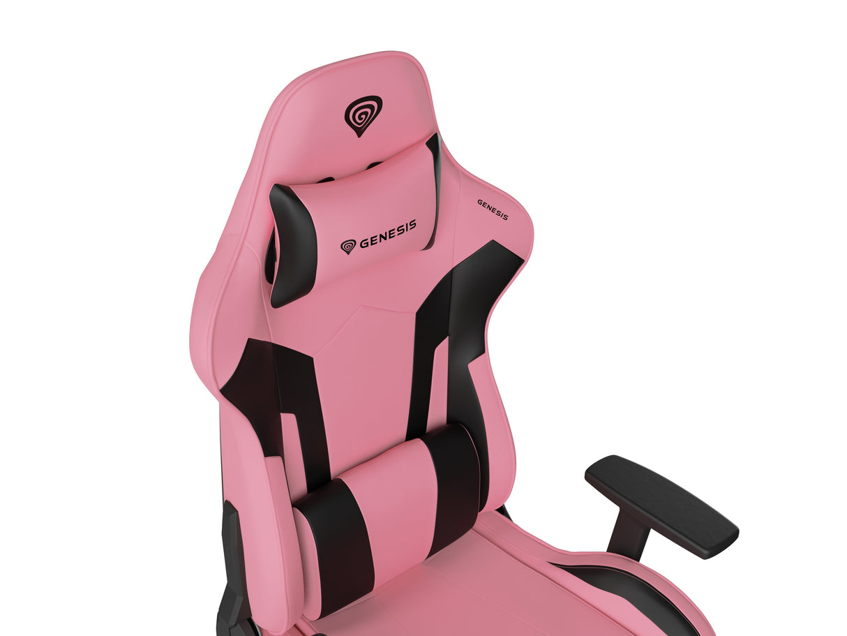 EAN 5901969435153 - GENESIS Nitro 720 Silla para videojuegos de PC Asiento inflable Negro, Rosa imagen 10
