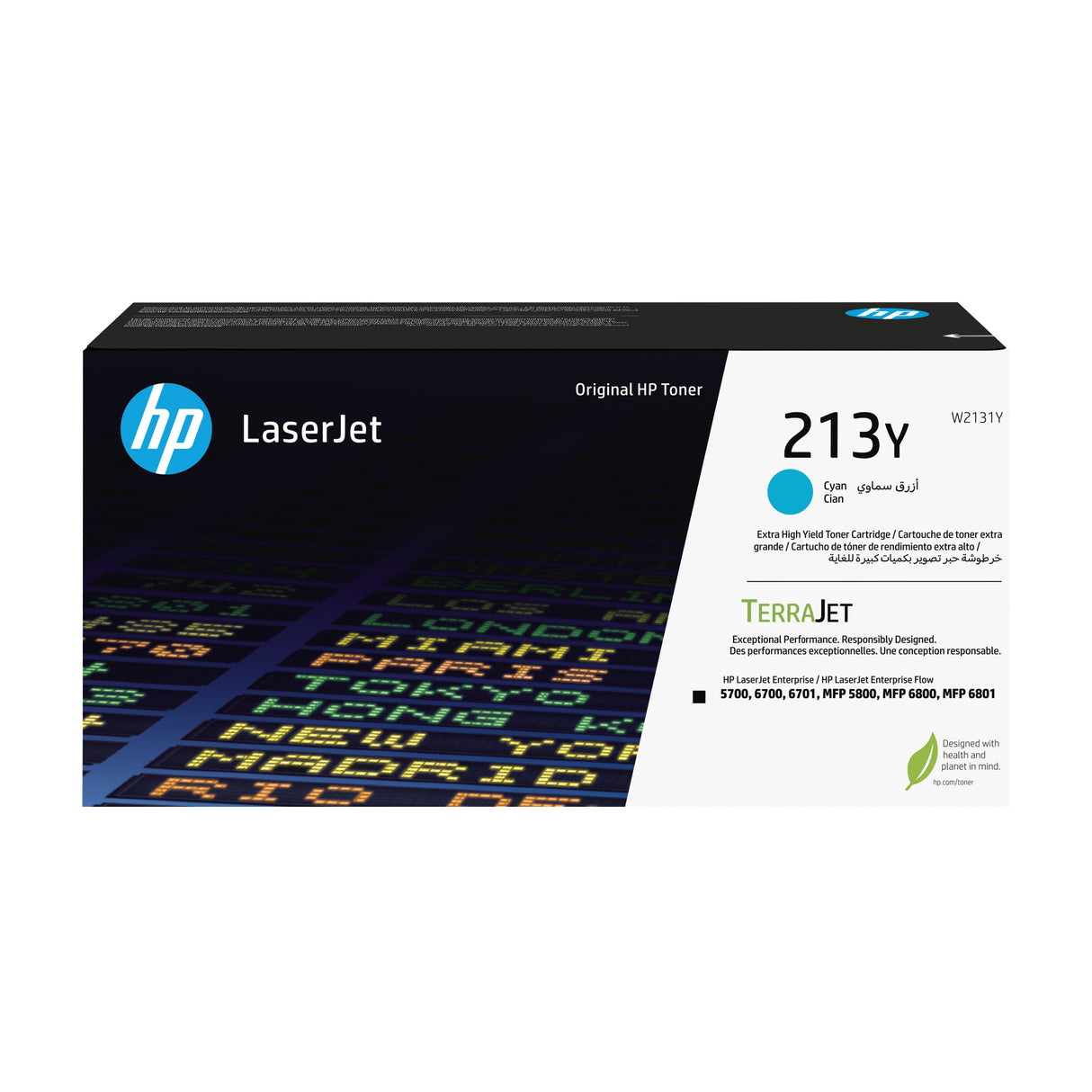 EAN 0196337061477 - HP 213Y Cyn Original LaserJet Toner Crtg cartucho de tóner 1 pieza(s) imagen 1