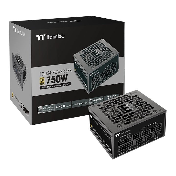 EAN 4713227534994 - Thermaltake SFX-750AH8FKG unidad de fuente de alimentación 750 W 24-pin ATX ATX Negro imagen 6