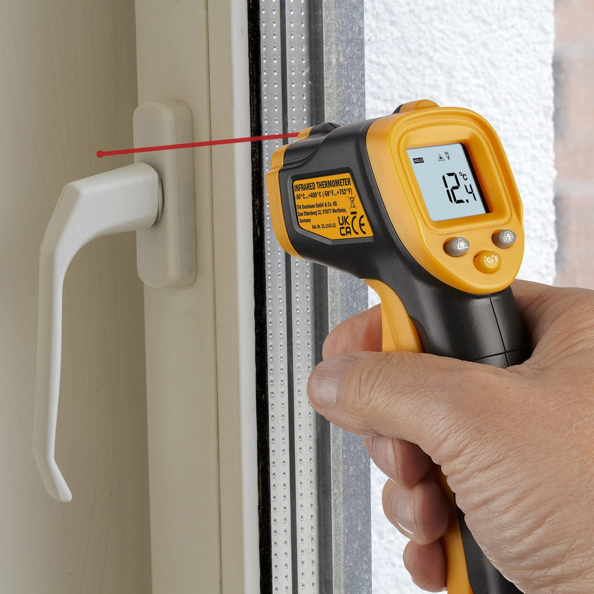Tfa® Ray Light Infrarrojo-Thermometer Negro, 1 Unidades
