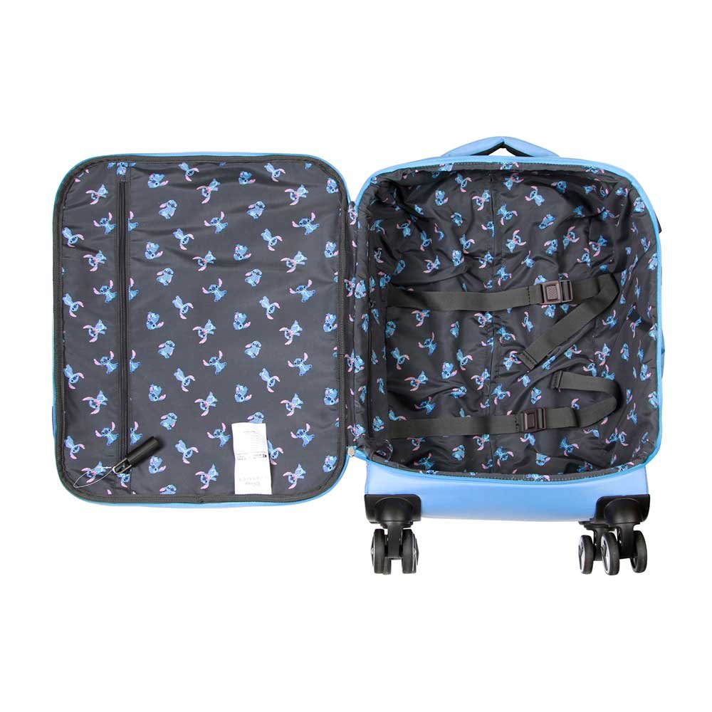 EAN 8445118062410 - Karactermania Lilo and Stitch Face Maleta Estructura blanda Azul imagen 4