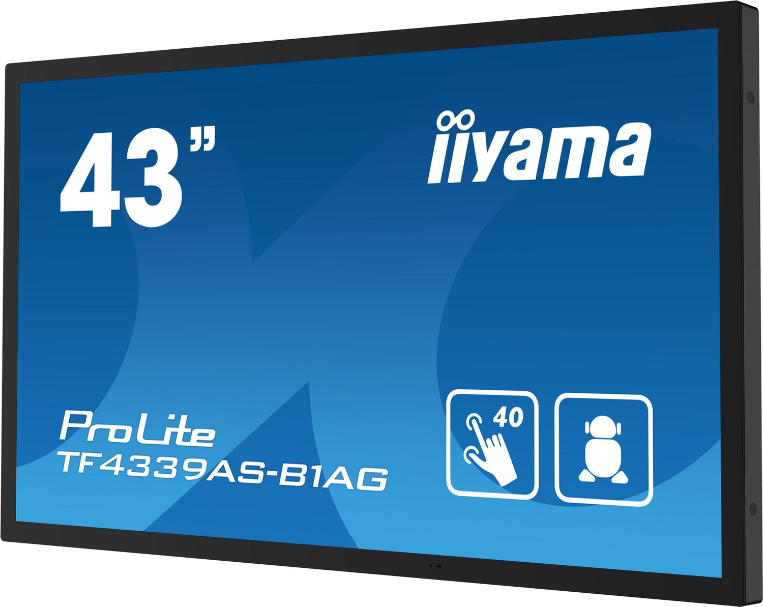 EAN 4948570123872 - iiyama TF4339AS-B1AG pantalla de señalización Pantalla plana para señalización digital 108 cm (42.5") LED imagen 7
