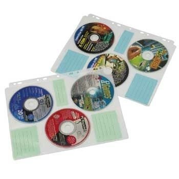 1x10 Fundas De Índice De Cd Hama 49835