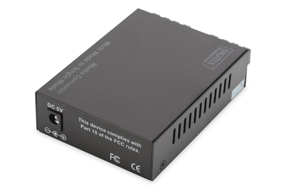 EAN 4016032445739 - Digitus DN-82024 convertidor de medio 100 Mbit/s 1310 nm Multimodo, Monomodo Negro imagen 3