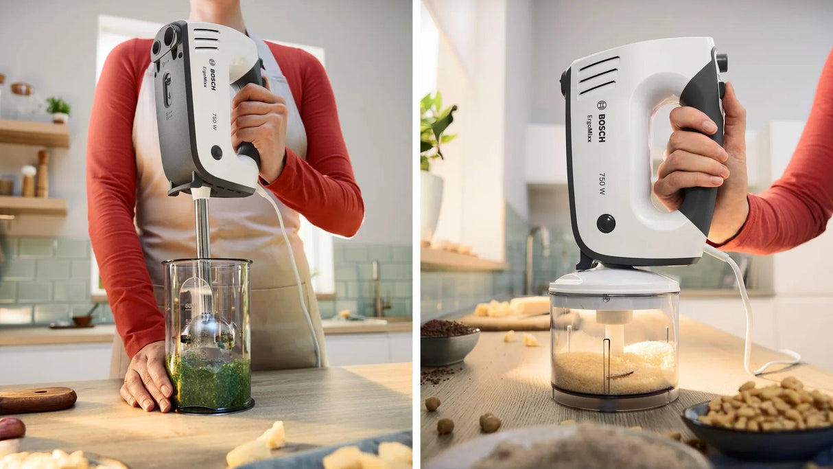 Batidora Bosch Mfq37490 De Mano 750 W Gris, Blanco