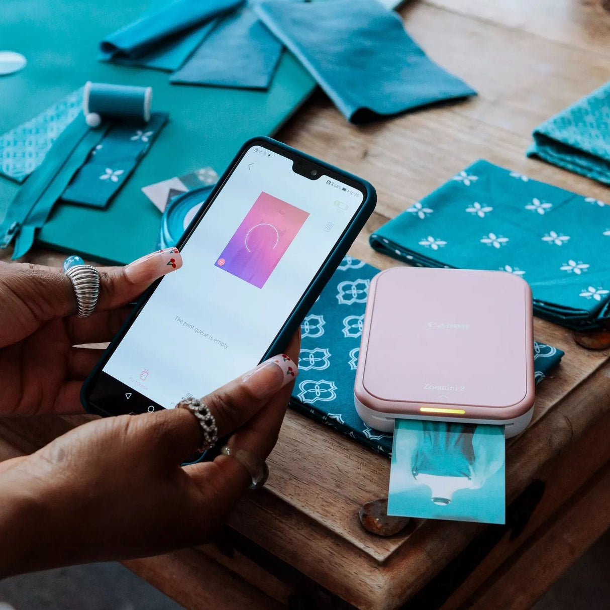 Canon Zoemini 2 Impresora De Foto Zink (Sin Tinta) 313 X 500 Dpi 2" X 3" (5x7.6 Cm)