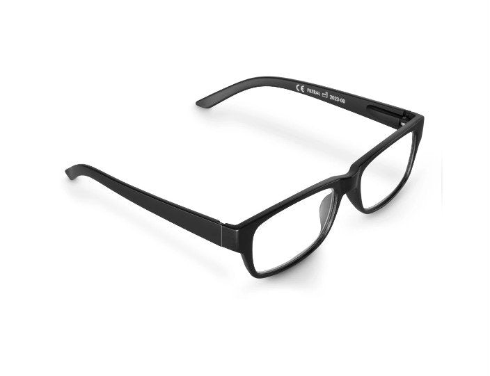 Hama Gafas De Lectura De +2.5 Dioptrias - Montura De Plastico Reciclado - Unisex - Negro