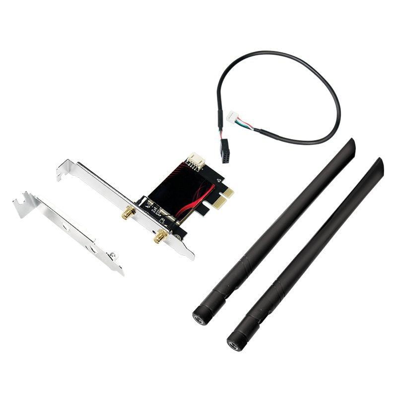 Logilink Pci-Express Karte, Wi-Fi 6e, 2.4g, 5g & 6g, Bt5.0