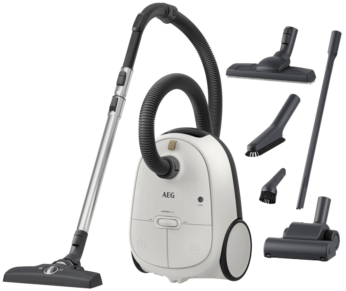 EAN 7332543822836 - AEG AB61H6SW 3,5 L Aspiradora cilíndrica Secar 850 W Bolsa para el polvo imagen 1
