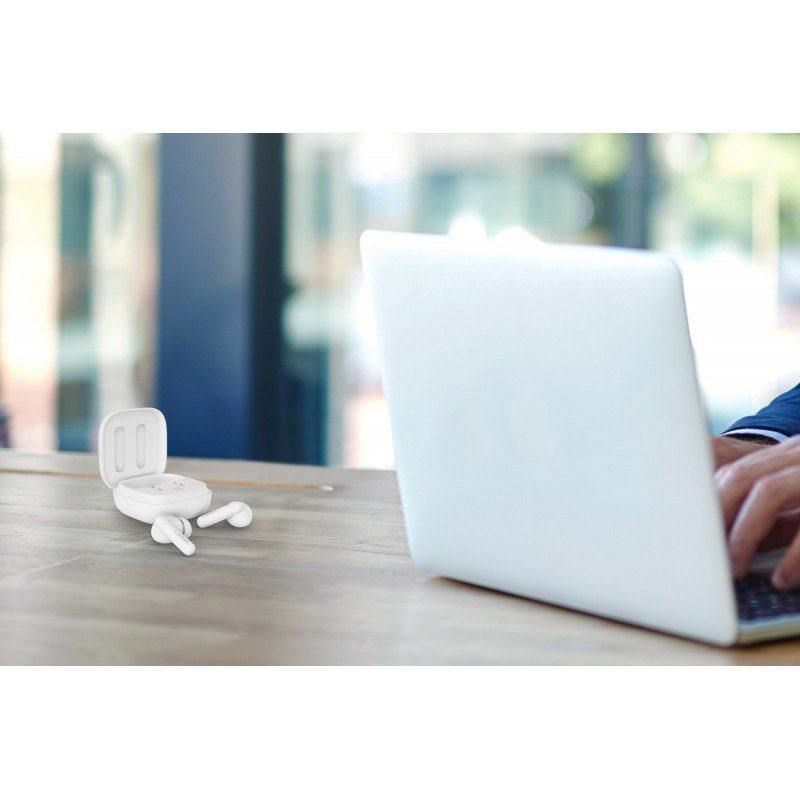 Lamax Clips1 Plus Auriculares Inalámbrico Usb Tipo C Bluetooth Blanco