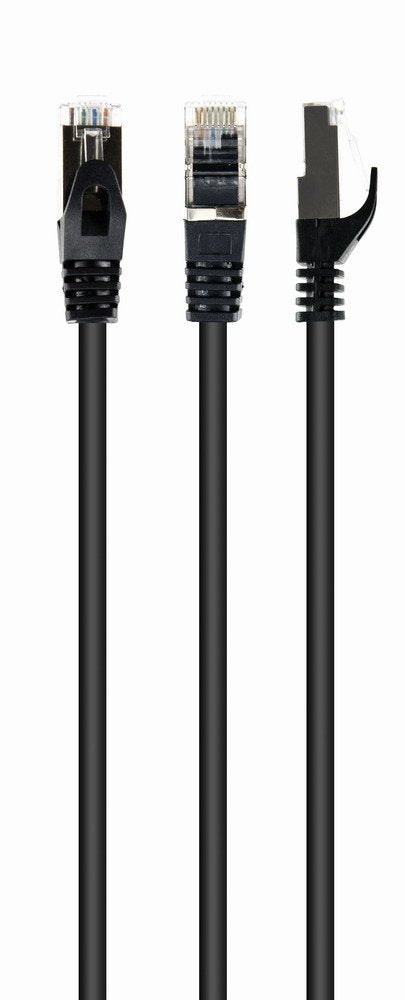 EAN 8716309091251 - Gembird PP6A-LSZHCU-BK-0.25M cable de red Negro 0,25 m Cat6a S/FTP (S-STP) imagen 1