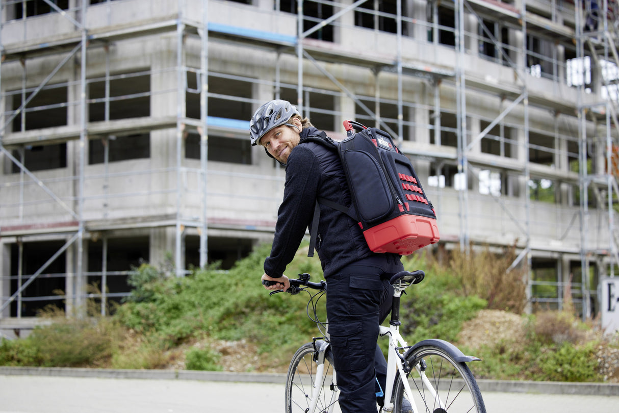 Mochila De Herramientas Wiha , Juego De Herramientas (Negro/Rojo, 43 Piezas, Con Mochila)