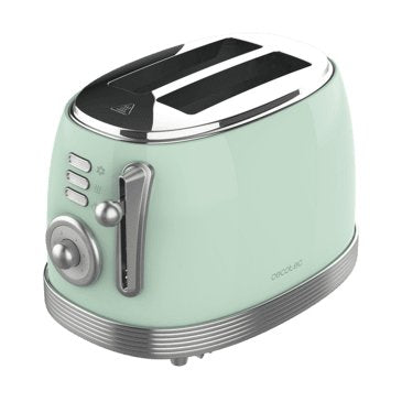 Tostadora Vertical Cecotec Toast And Taste 800 Vintage Light Green