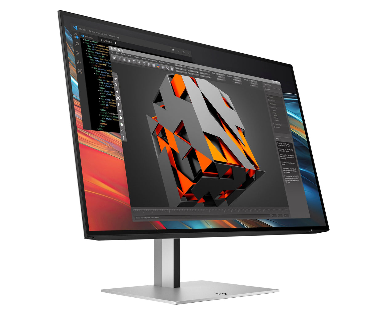 EAN 5715063476161 - HP Series 7 Pro 24 inch WUXGA Monitor - 724pn pantalla para PC 61 cm (24") 1920 x 1200 Pixeles LCD Plata imagen 2