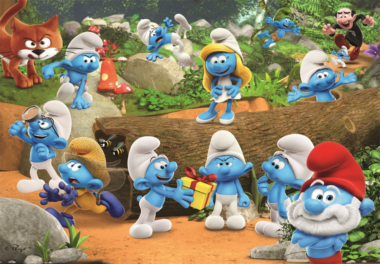 Puzzle Los Pitufos 104pzs