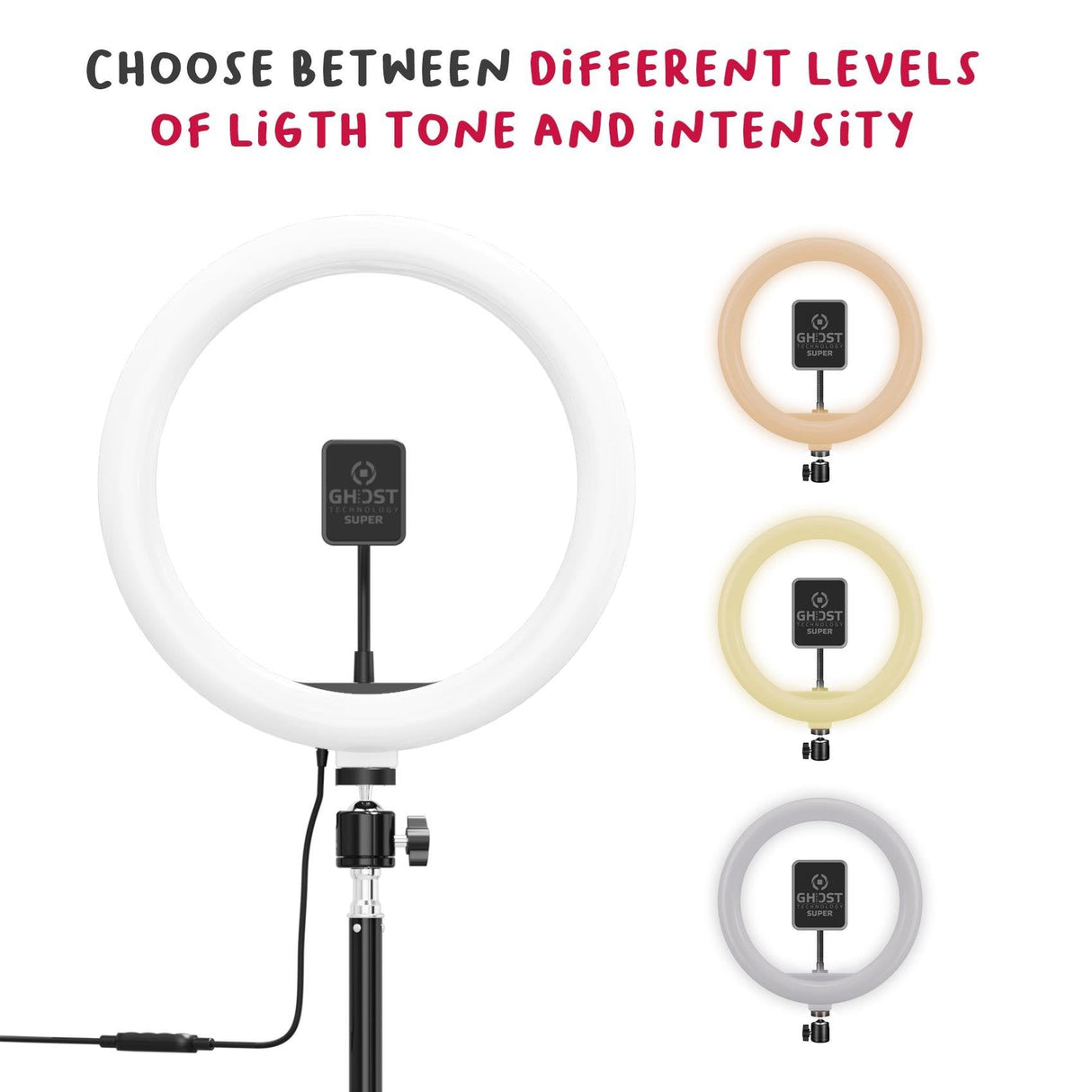 Celly Clickghostusb Tripode Smartphone 3 Pata(S) Negro