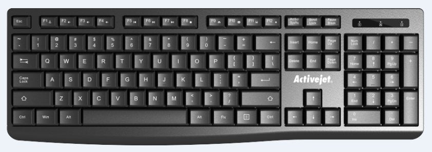 Activejet Teclado Usb K-3803s