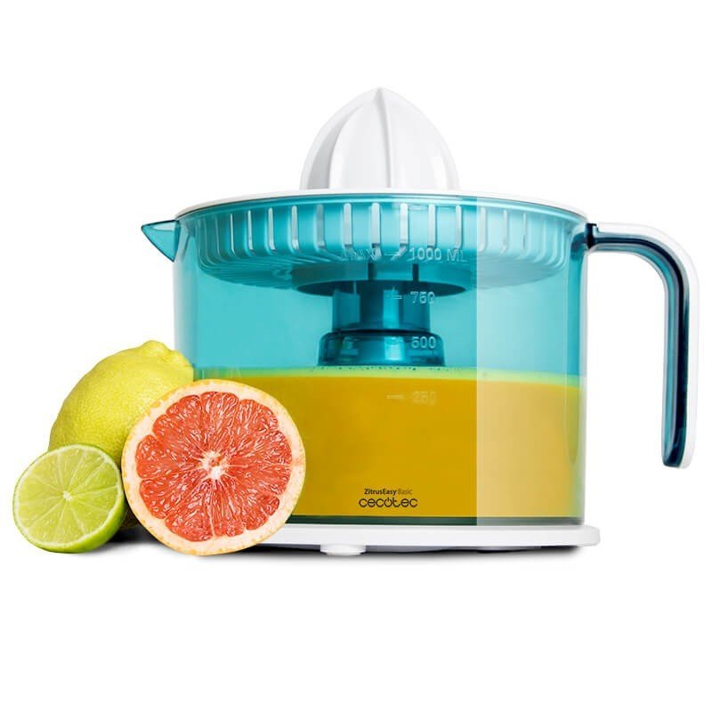 Exprimidor Cecotec Zitrus Zitruseasy Basic 40w Capacidad 1l