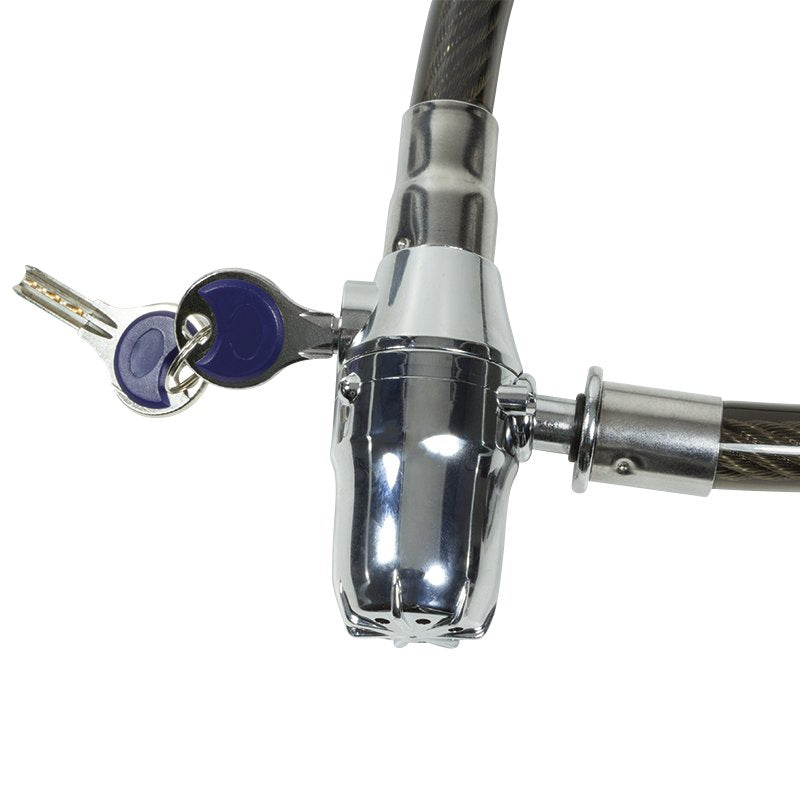 Logilink Sc0211 Candado Para Bicicleta Cable Antirrobo Negro, Plata 60 Cm