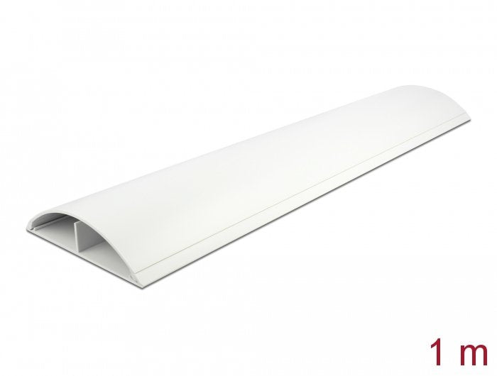Delock Cablekanal Selbstklebend 119 X 26 Mm - Länge 1 M Weiss