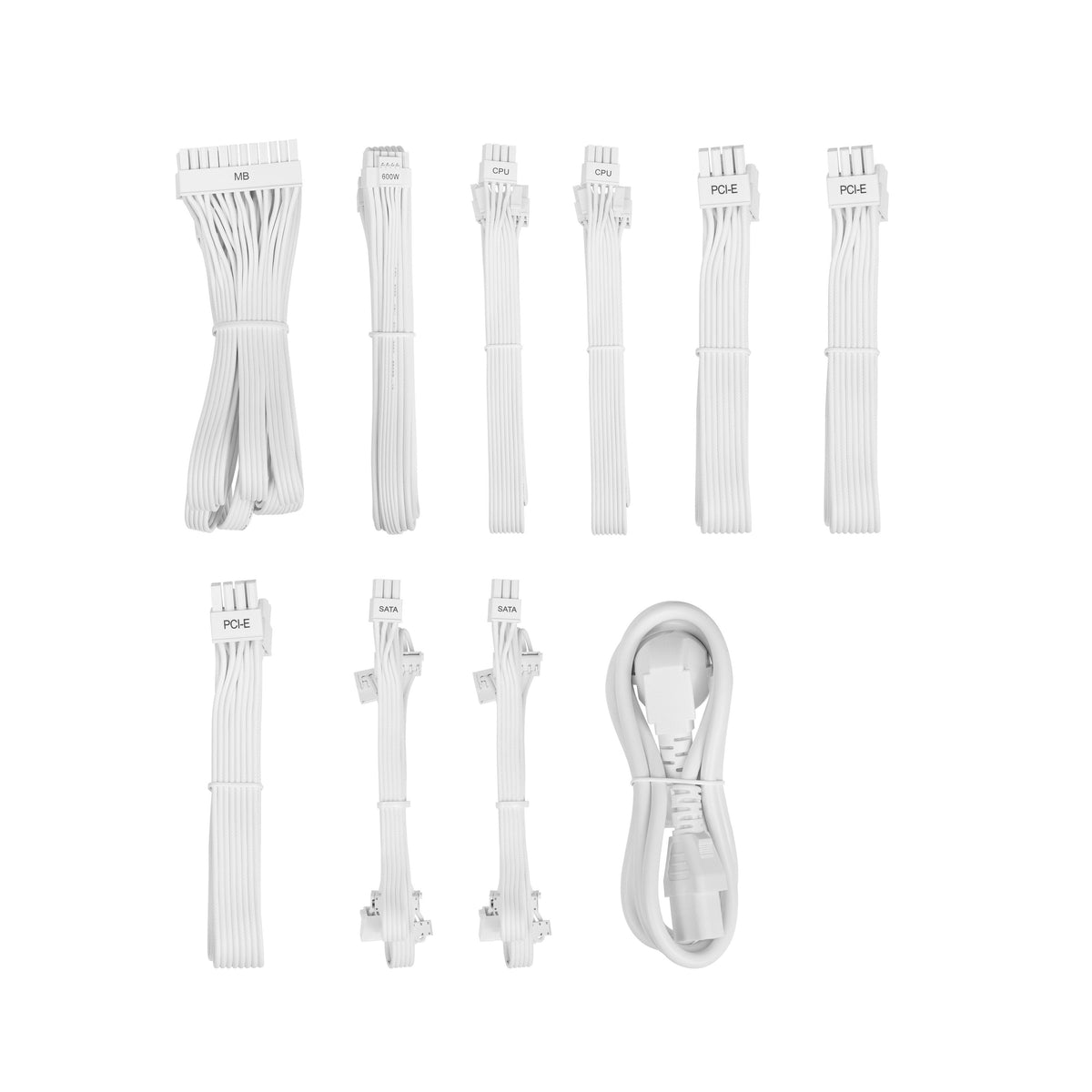 Fuente De Alimentación Ocypus Iota P850 Blanca (Blanco, 1x Gpu De Alta Potencia De 12 Pines, 3x Pcie, Gestión De Cables, 850 Vatios) Iota-P850-G1ffwh