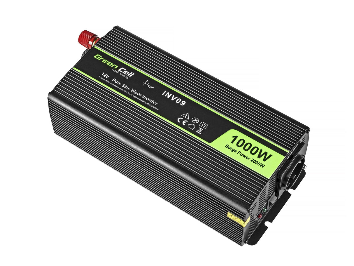 EAN 5902719427886 - Green Cell INV09 adaptador e inversor de corriente Auto 1000 W Negro imagen 2