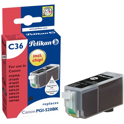 Cartucho Pelikan C36 Pgi520 Negro Compatible Canon