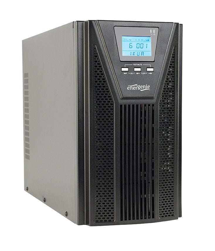 Sai Energenie Online Ups 3000va 2x Schuko + 3x Iec Socket Lcd Display