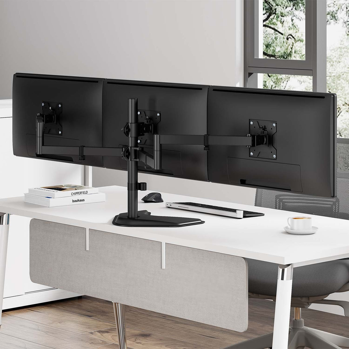 EAN 8435739901458 - AISENS DT27TSR-287 soporte para monitor 68,6 cm (27") Escritorio imagen 4