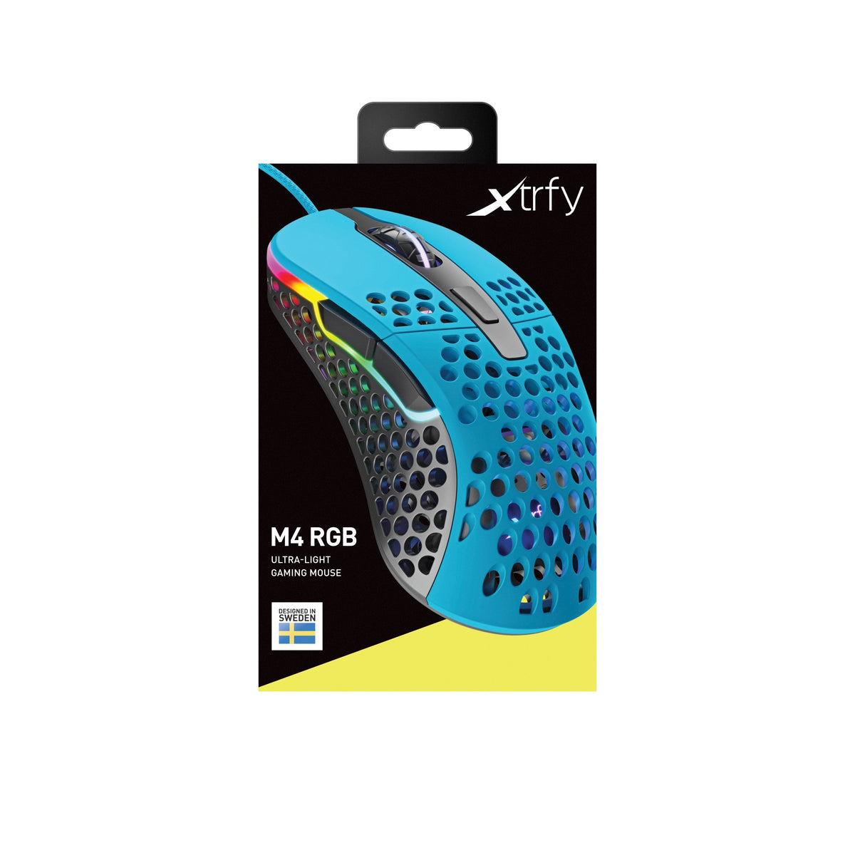 Xtrfy M4 Rgb Ratón Mano Derecha Usb Tipo A Óptico 16000 Dpi