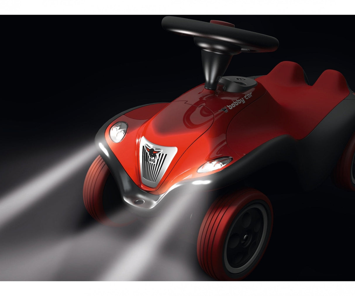 Big Bobby-Car Next, Correpasillos Rojo / Antracita