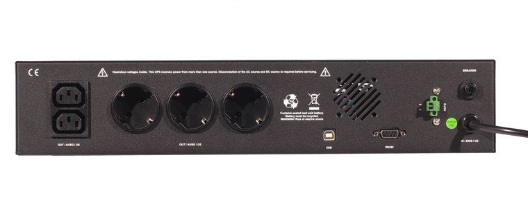EAN 8023251005657 - Riello IDR 1200 sistema de alimentación ininterrumpida (UPS) 1,2 kVA 720 W 5 salidas AC imagen 2