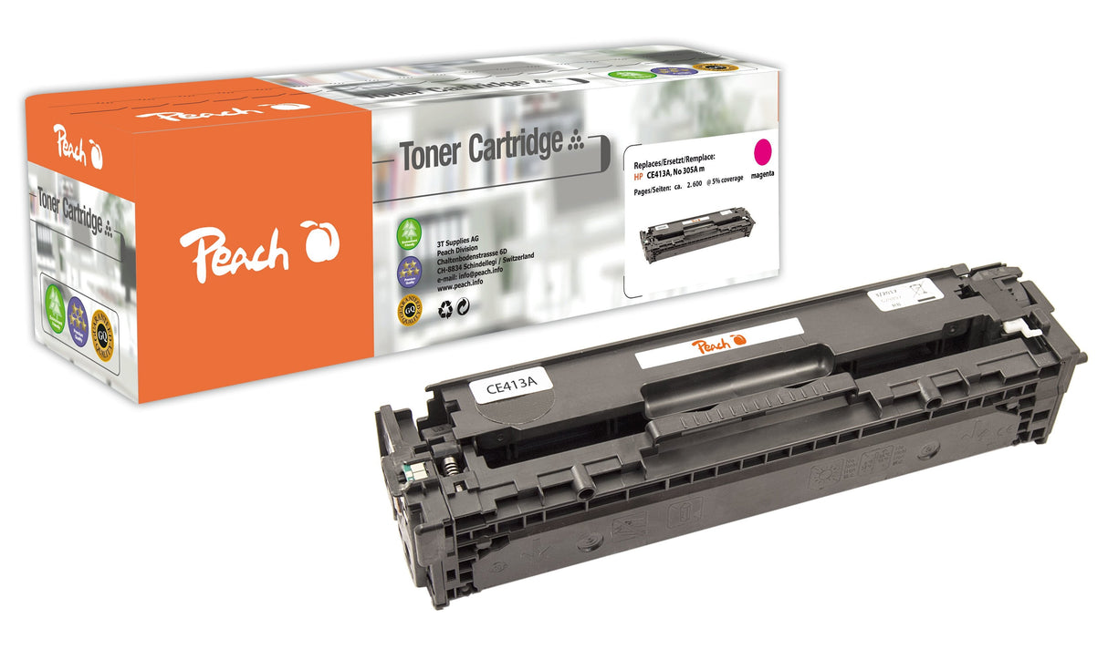 Peach Toner Magenta 110823 Compatible Con Hp No. 305a, Ce413a