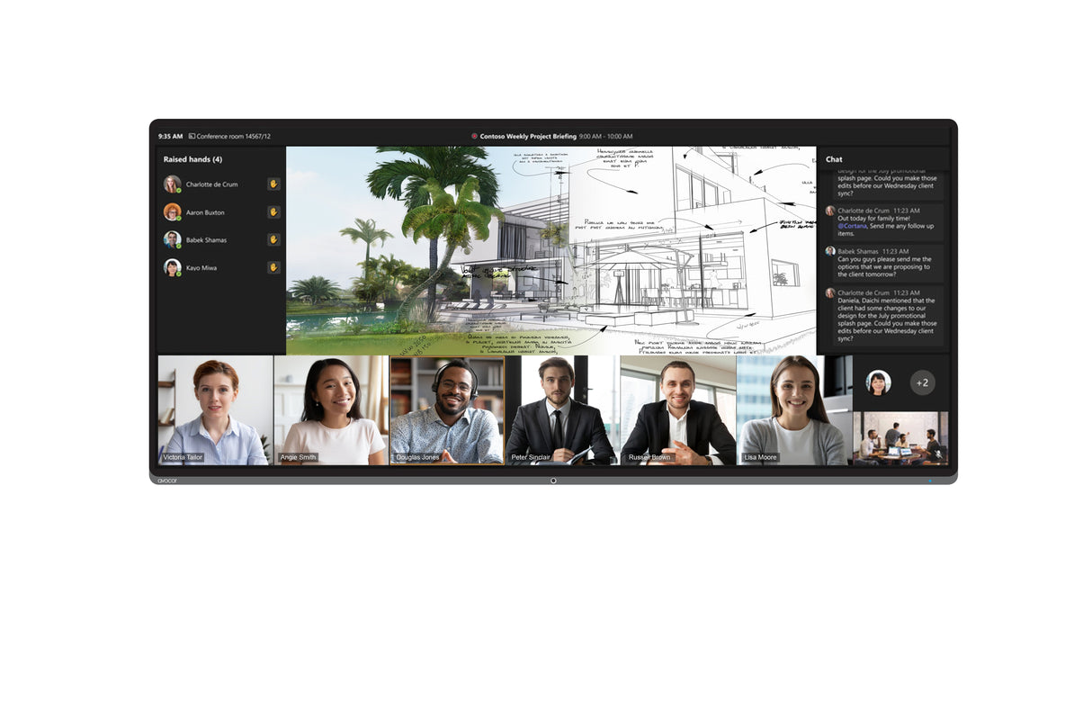 Avocor Avl-1050-T 5k Touch Pizarra Y Accesorios Interactivos 2,67 M (105") 5120 X 2160 Pixeles
