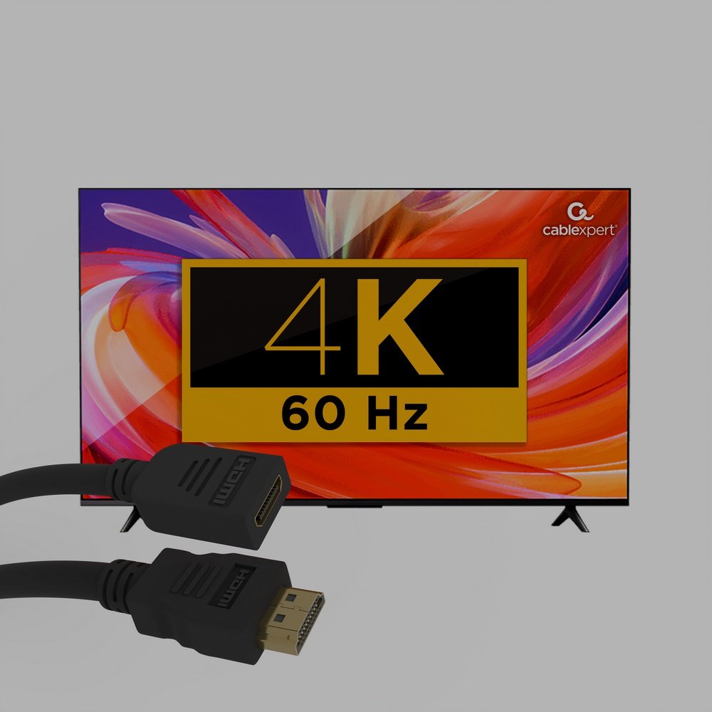 EAN 8716309086233 - Cablexpert High speed HDMI extension cable with Ethernet, 1.8 m imagen 5