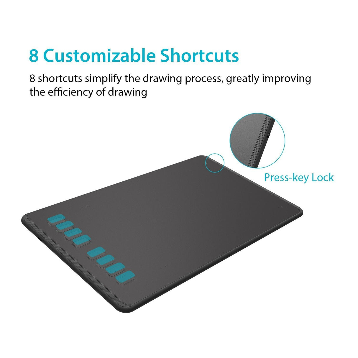 EAN 6930444800628 - HUION H950P tableta digitalizadora Negro 5080 líneas por pulgada 220 x 137 mm USB imagen 2