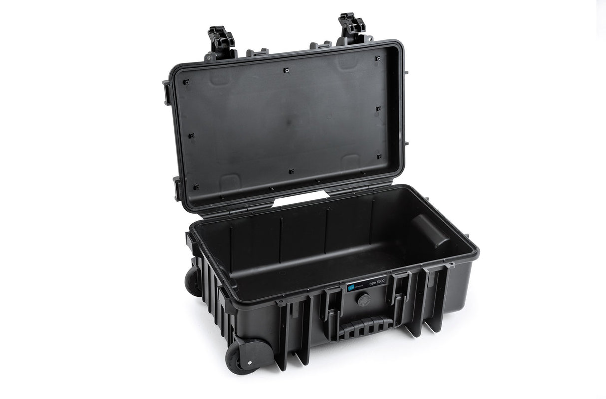 EAN 4031541738394 - B&W Cases 6600 Interfaz de audio Maletín con ruedas Polipropileno (PP), Caucho Negro imagen 2
