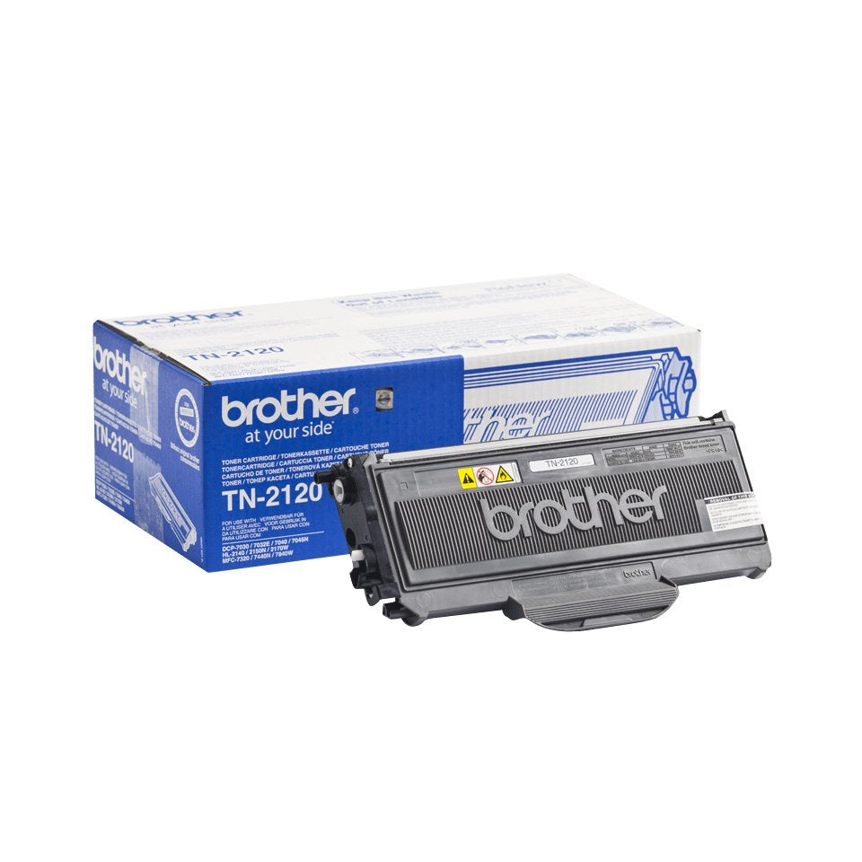 EAN 4977766654210 - Brother TN-2120 cartucho de tóner 1 pieza(s) Original Negro imagen 1