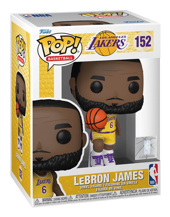 Figura Pop Nba Los Angeles Lakers Lebron James