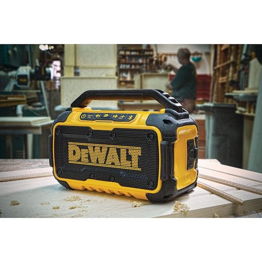 Dewalt Dcr011-Xj, Altavoz Amarillo/Negro