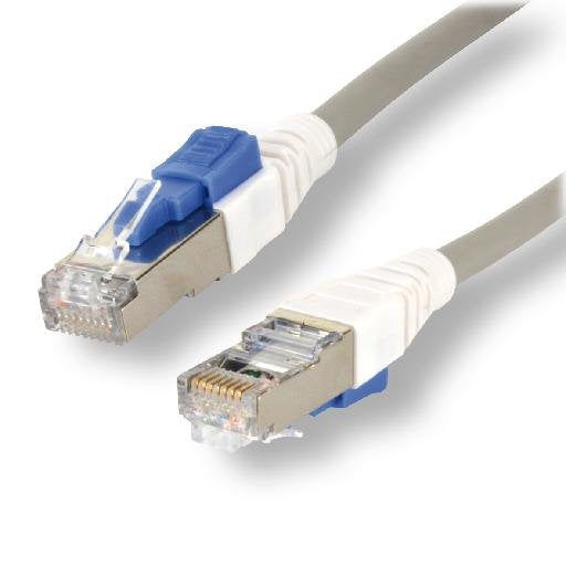 Patch Cable Lockable 5m Grey