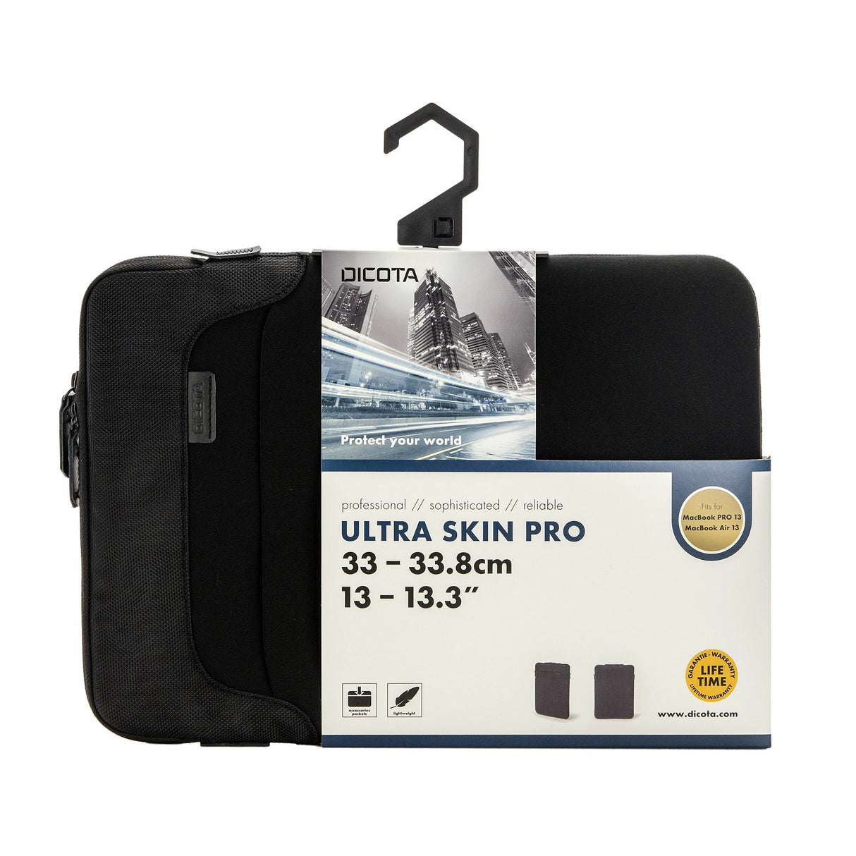 EAN 7640158663080 - DICOTA Ultra Skin PRO 33,8 cm (13.3") Funda Negro imagen 3