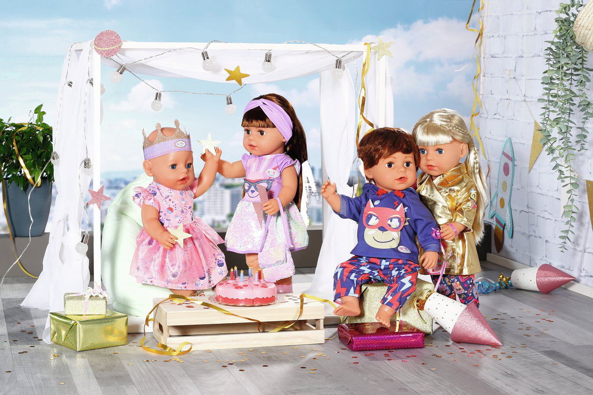 Zapf Creation-Baby Born Happy Birthday Muñecas De 43cm