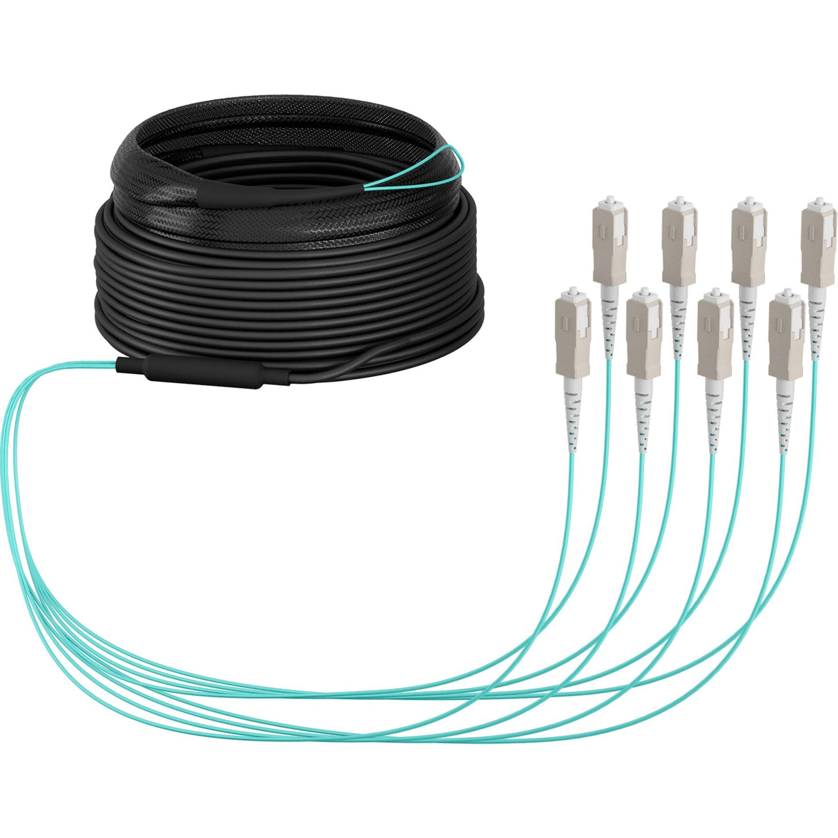 Efb Trunkcable U-Dq(Zn)Bh Om3 8g (1x8) Sc-Sc 20m Dca Lszh