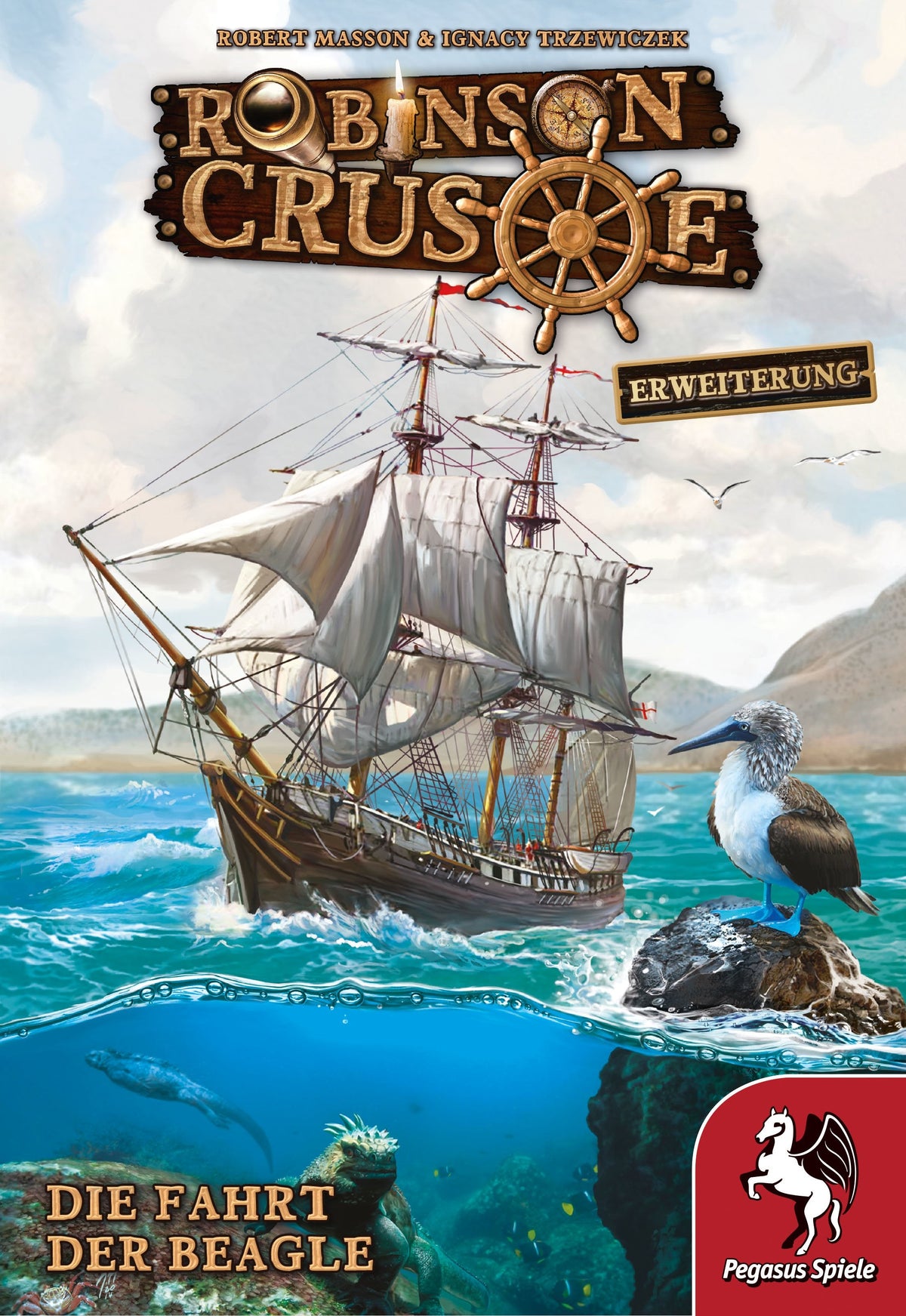 Pegasus Robinson Crusoe: El Viaje Del Beagle, Expansión Del Juego De Mesa 51946g