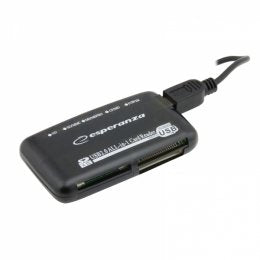 EAN 5905784768618 - Esperanza EA117 lector de tarjeta USB 2.0 Negro imagen 1