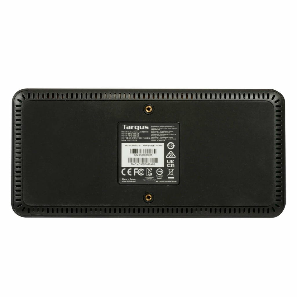 EAN 5051794042702 - Targus DOCK460EUZ base para portátil y replicador de puertos Alámbrico USB4 Negro imagen 3